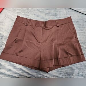 Kenneth Cole Reaction Brown Pleated Shorts!